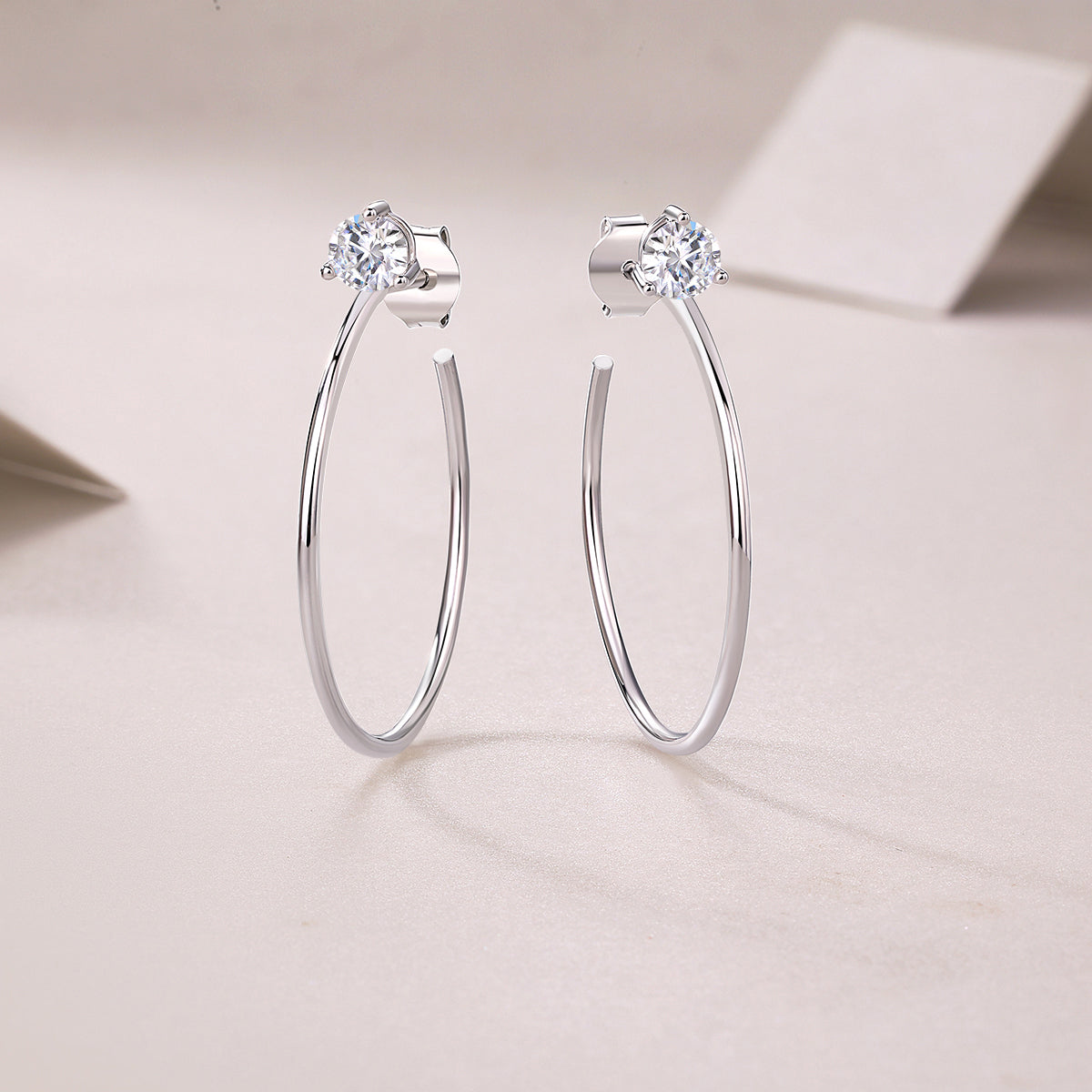 Graceful Afternoon Stud Earrings- S925 silver