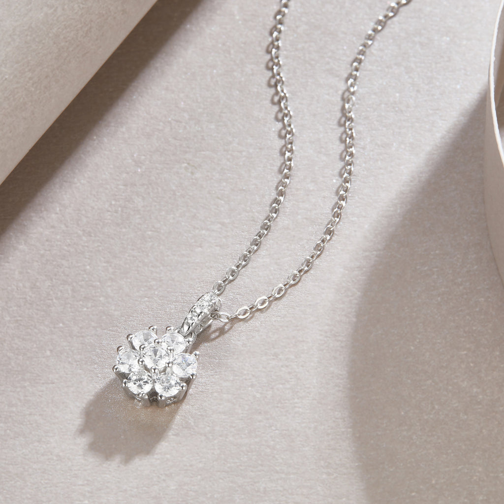 Snowflake Dance -S925 Sterling Silver And Platinum Plating