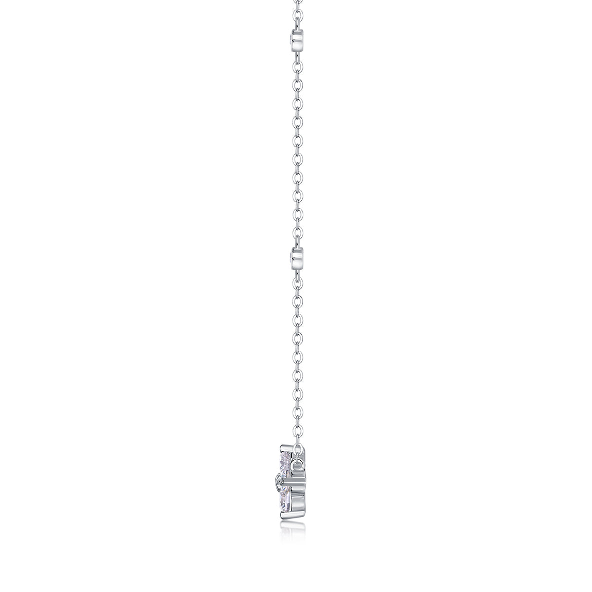 Radiant Star - A Fashionable And Luxurious Diamond Jewelry Pendant Set