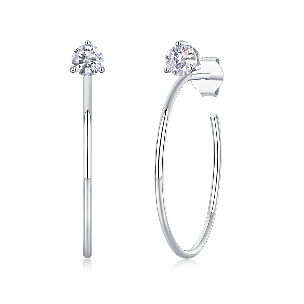 Graceful Afternoon Stud Earrings- S925 silver