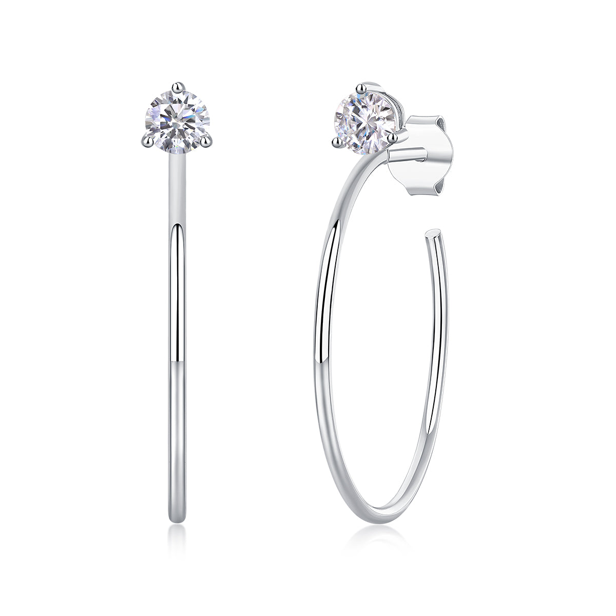 Graceful Afternoon Stud Earrings- S925 silver