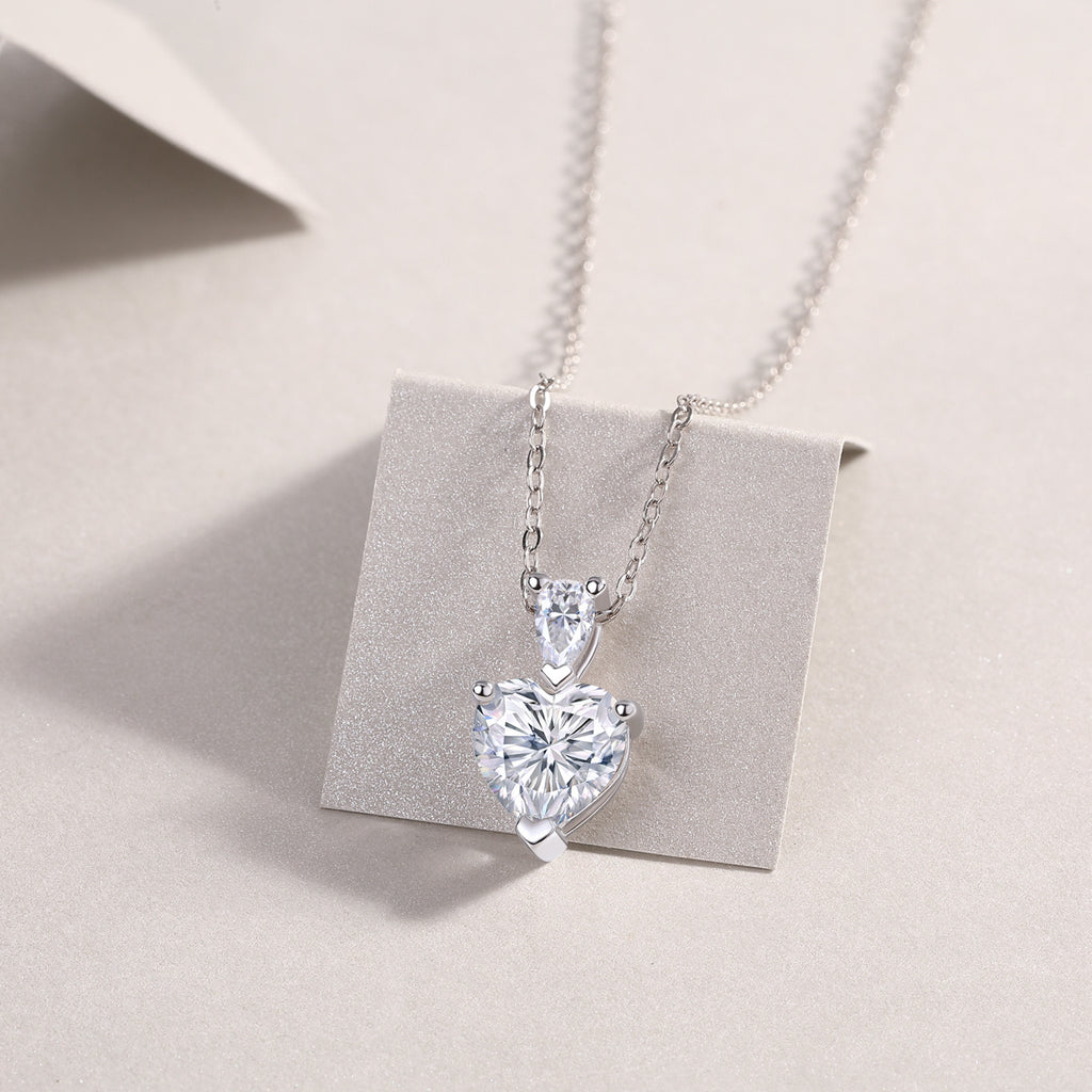 S925 The Beloved Of The Heart - A Fashionable And Luxurious Diamond Jewelry
