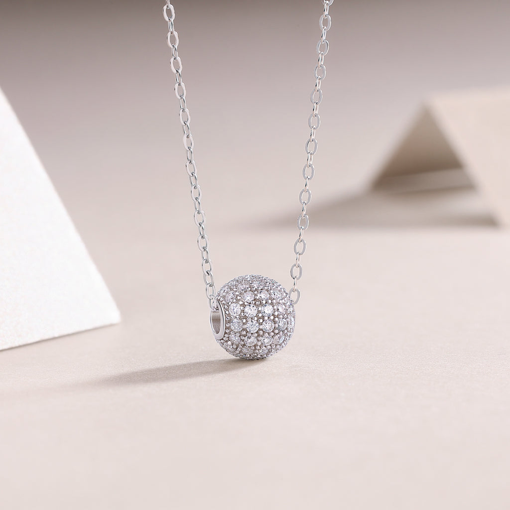 Meet At This Moment - S925 Sterling Silver And Platinum Plating Pendant