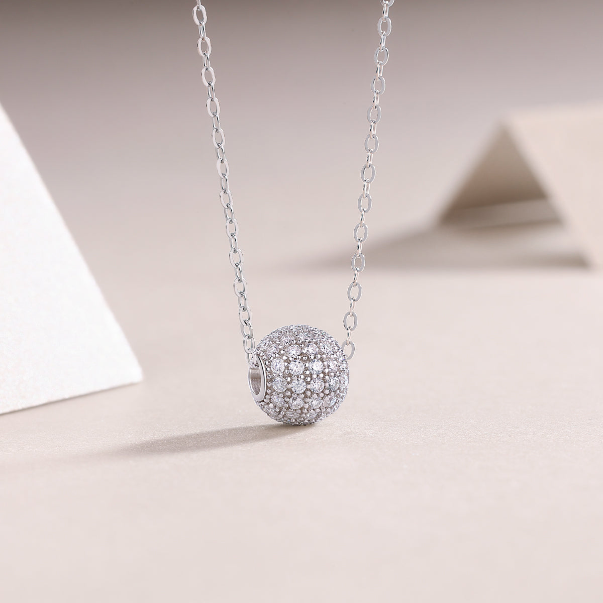 Meet At This Moment - S925 Sterling Silver And Platinum Plating Pendant