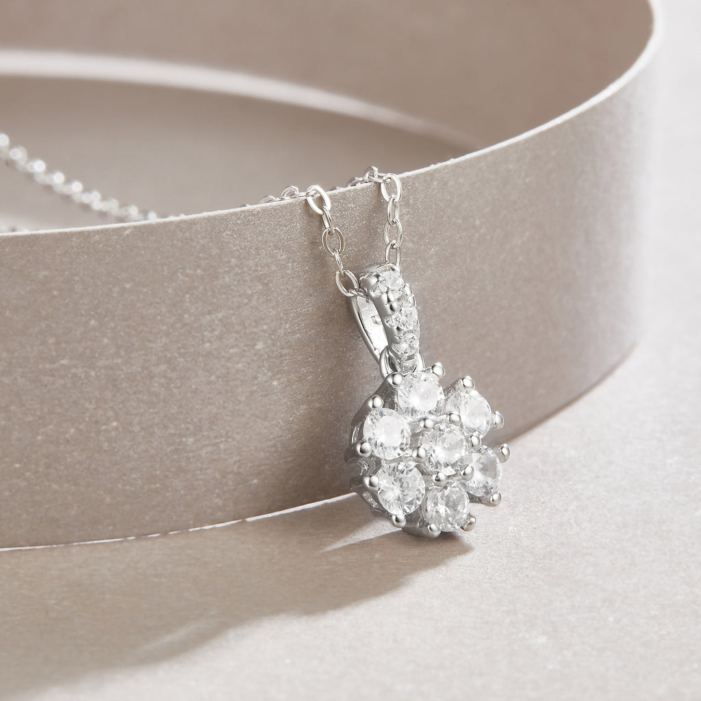 Snowflake Dance -S925 Sterling Silver And Platinum Plating