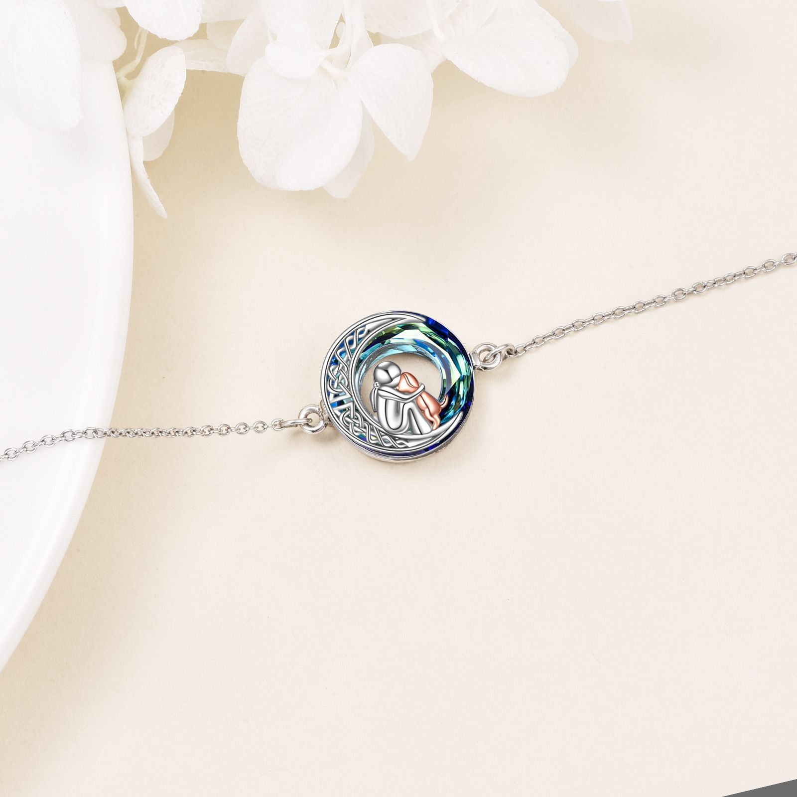 Niche Couple Bracelet  S925 Silver Cute