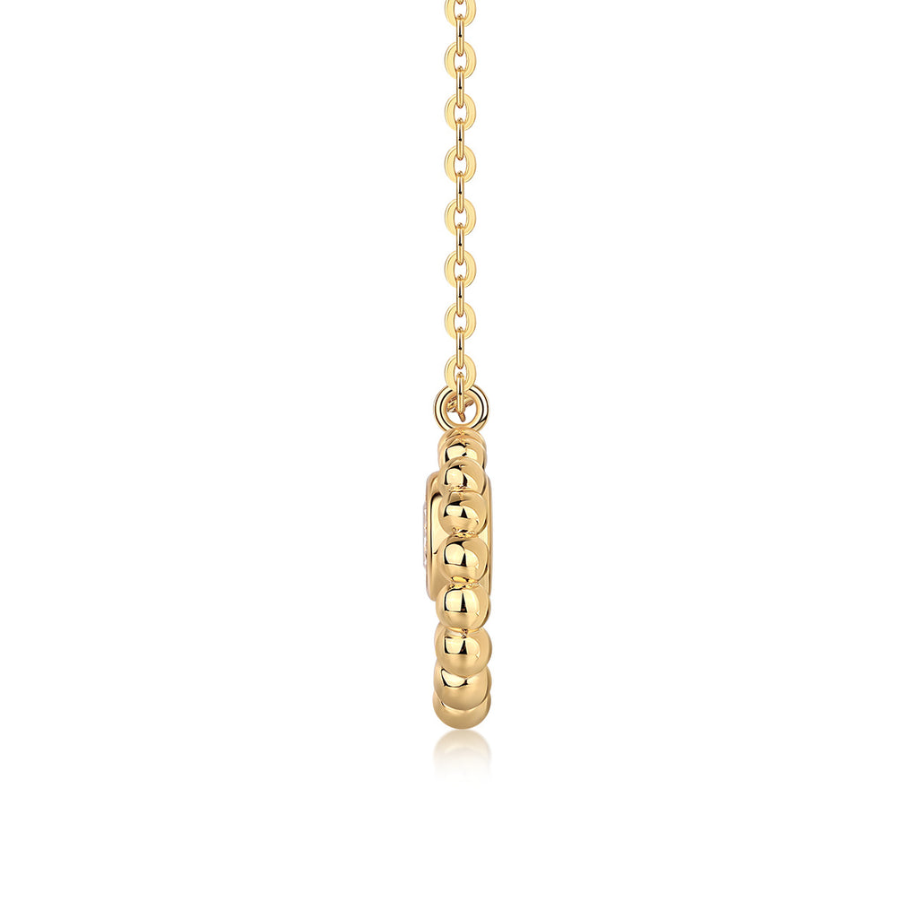 Moon Pearl - A Fashionable And Trendy Diamond Pendant Necklace