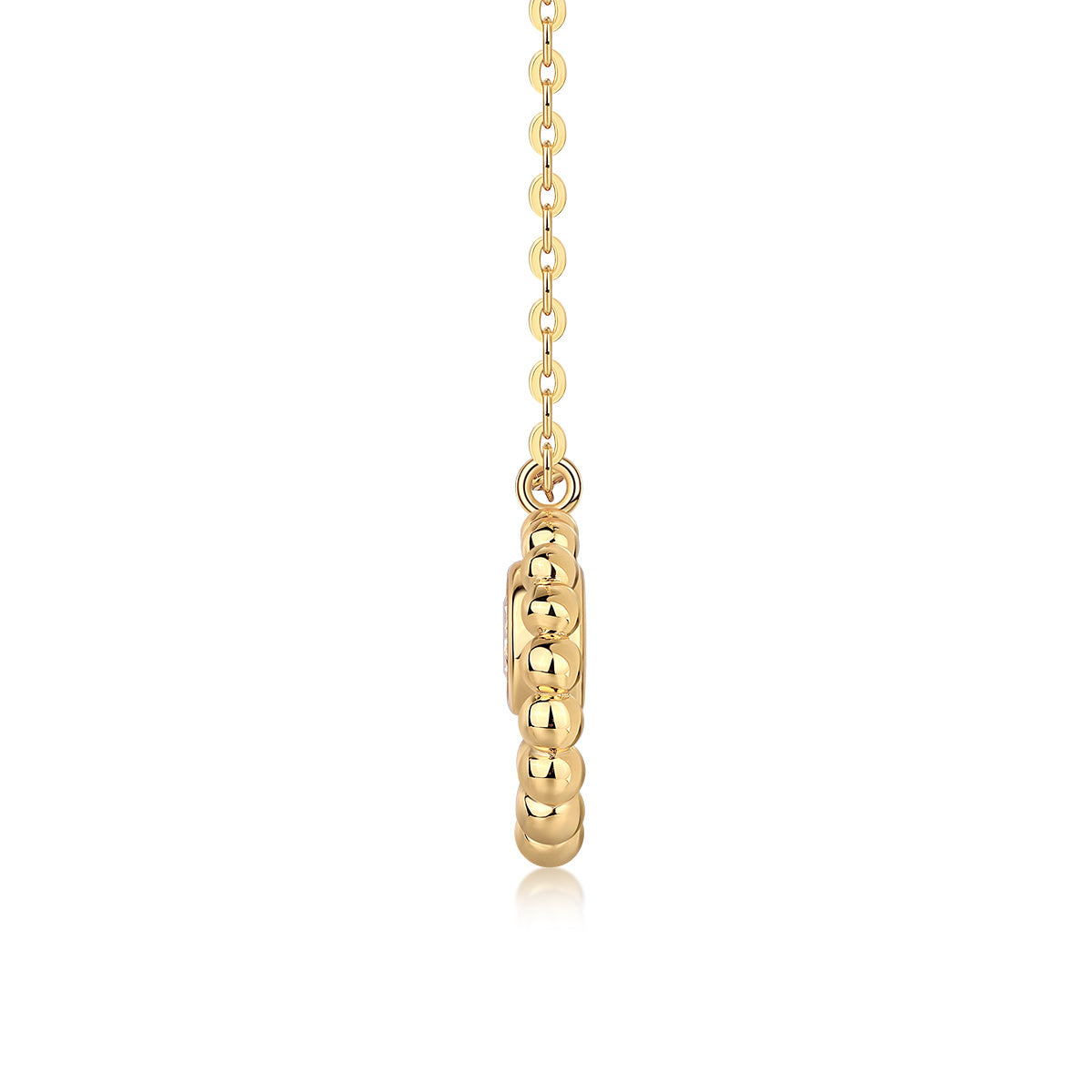 Moon Pearl - A Fashionable And Trendy Diamond Pendant Necklace
