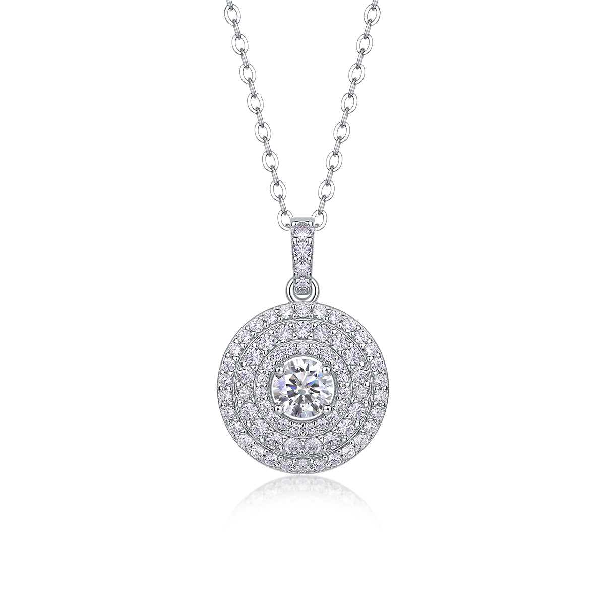 White Dune - A Fashionable And Luxurious Diamond Jewelry Pendant Set