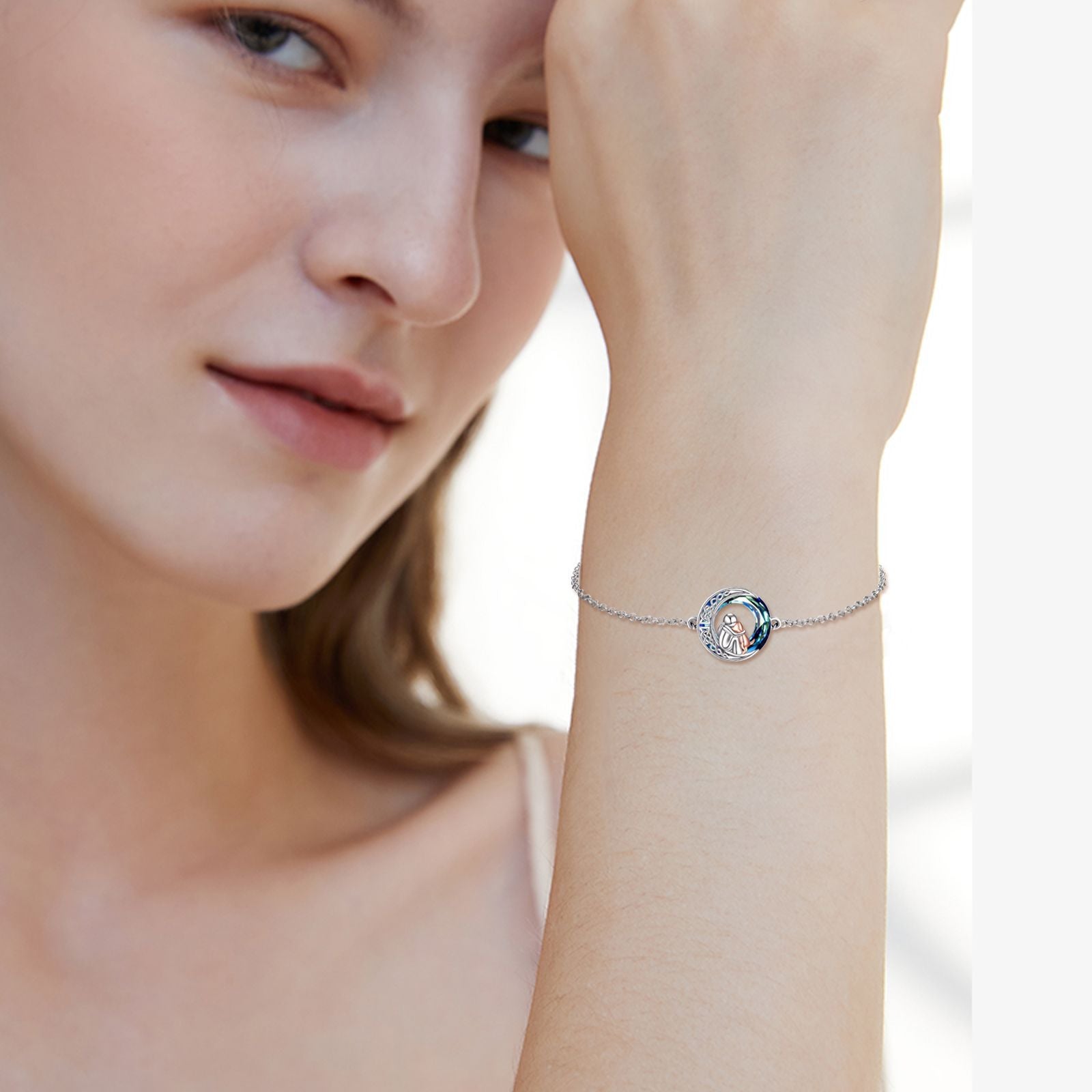 Niche Couple Bracelet  S925 Silver Cute