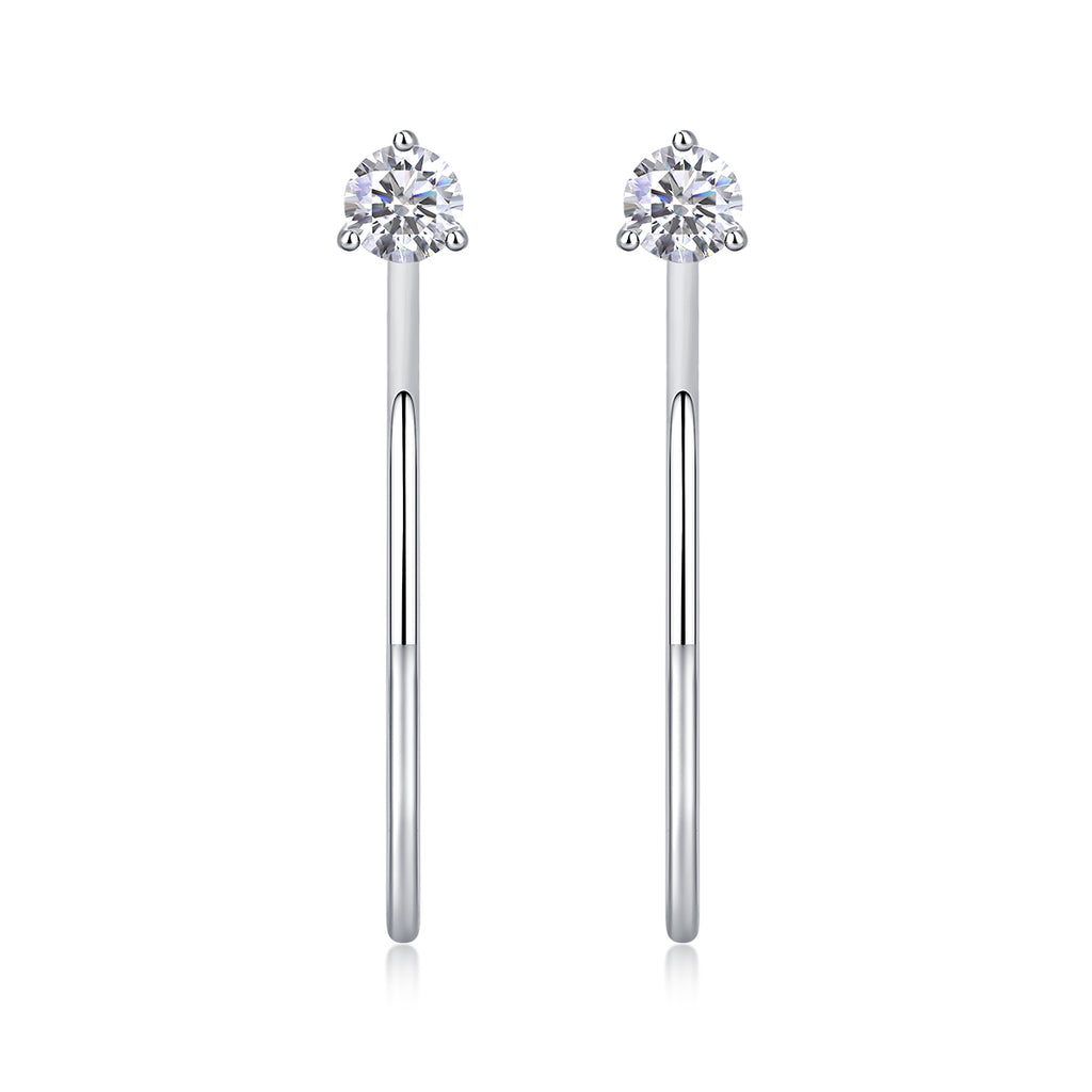 Graceful Afternoon Stud Earrings- S925 silver