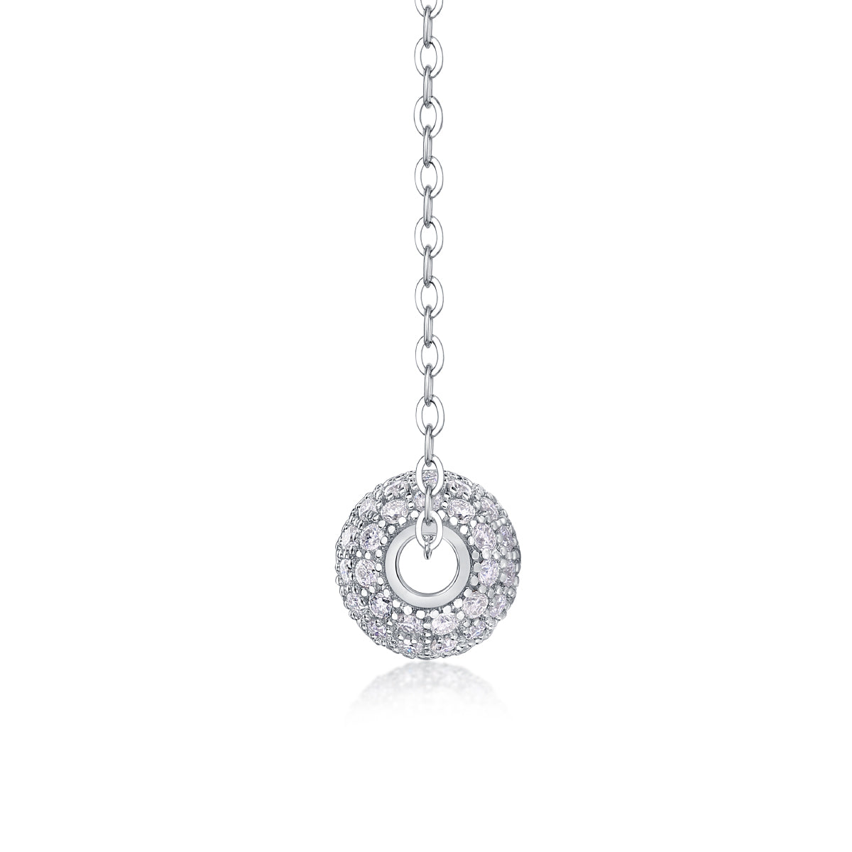 Meet At This Moment - S925 Sterling Silver And Platinum Plating Pendant
