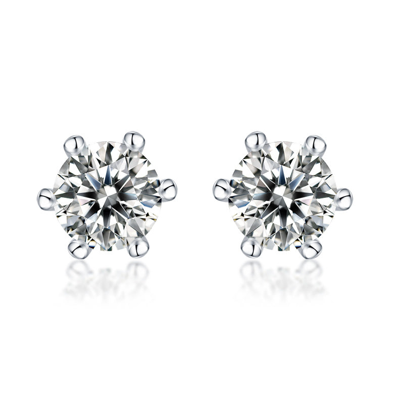 Luxury Fashion Diamond Stud Earrings