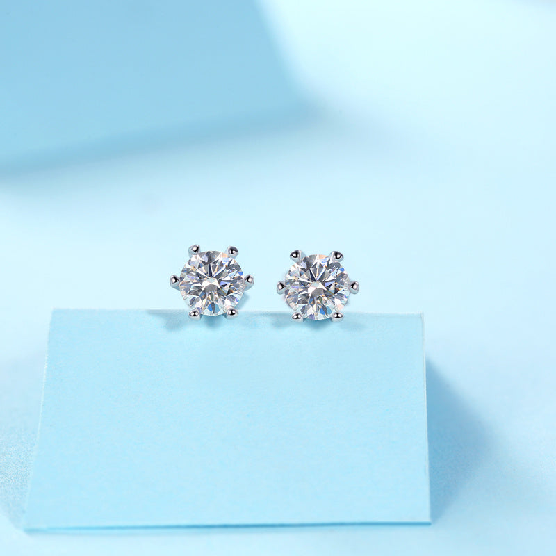 Luxury Fashion Diamond Stud Earrings