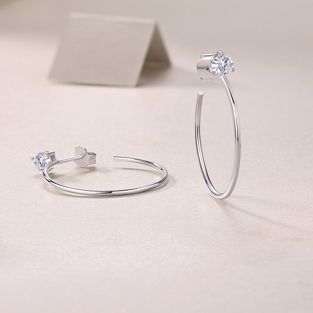 Graceful Afternoon Stud Earrings- S925 silver