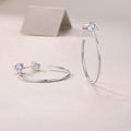 Graceful Afternoon Stud Earrings- S925 silver