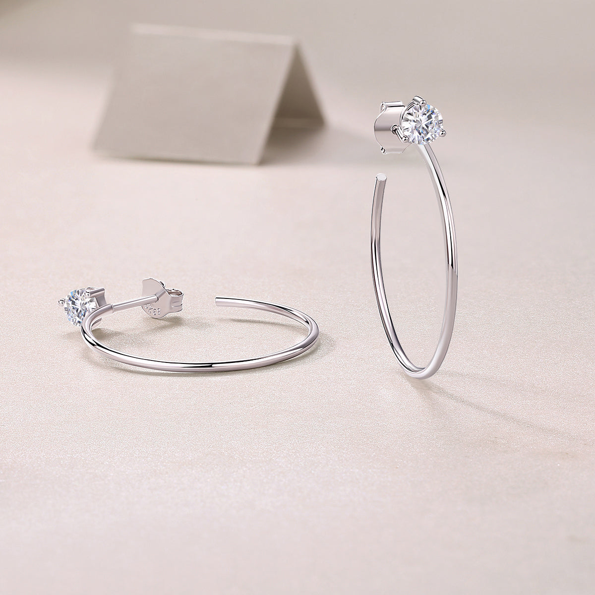 Graceful Afternoon Stud Earrings- S925 silver