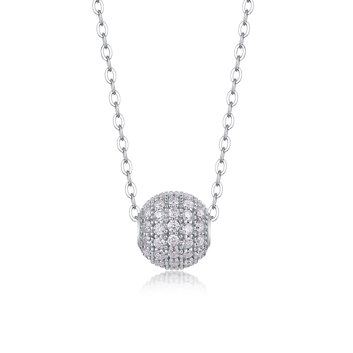Meet At This Moment - S925 Sterling Silver And Platinum Plating Pendant