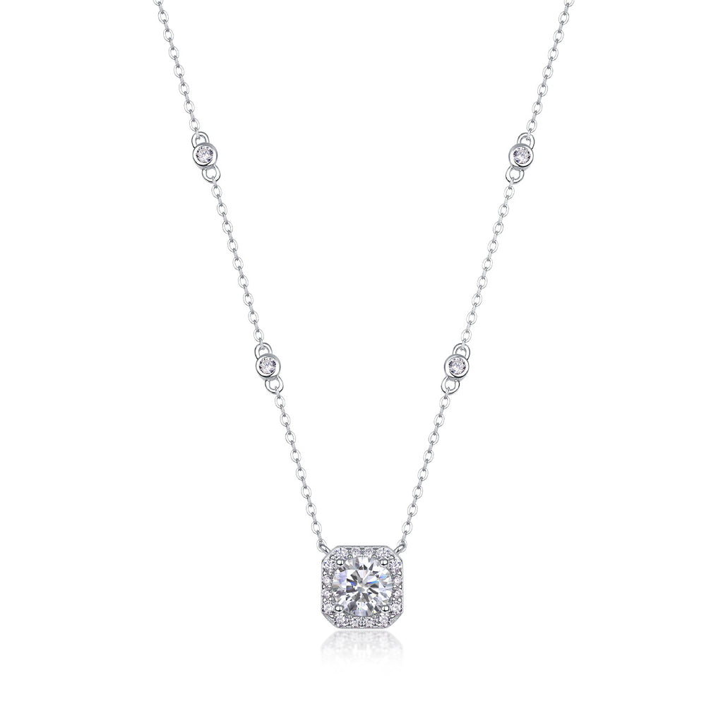 Flower Love - A Fashionable And Luxurious Diamond Jewelry Pendant Set