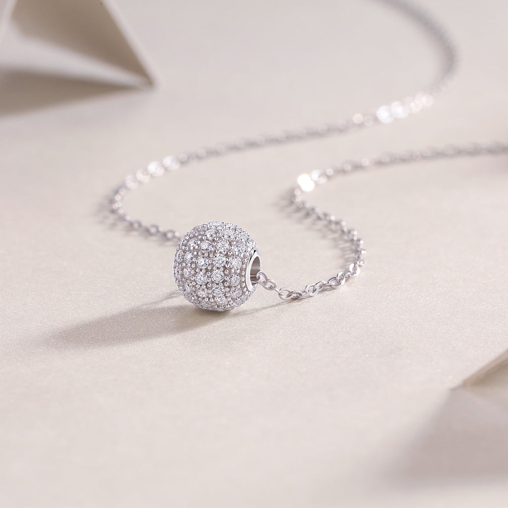 Meet At This Moment - S925 Sterling Silver And Platinum Plating Pendant