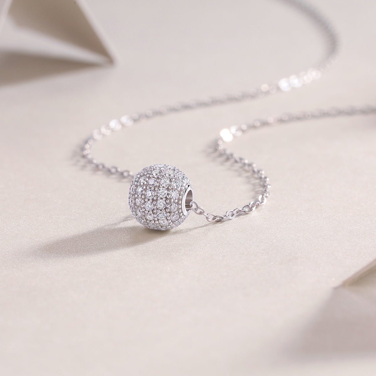 Meet At This Moment - S925 Sterling Silver And Platinum Plating Pendant