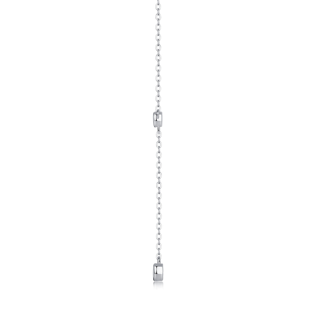 Tassel - S925 Sterling Silver And Platinum Plating