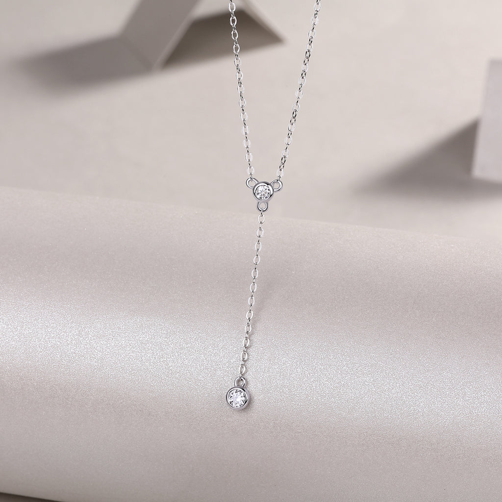 Tassel - S925 Sterling Silver And Platinum Plating