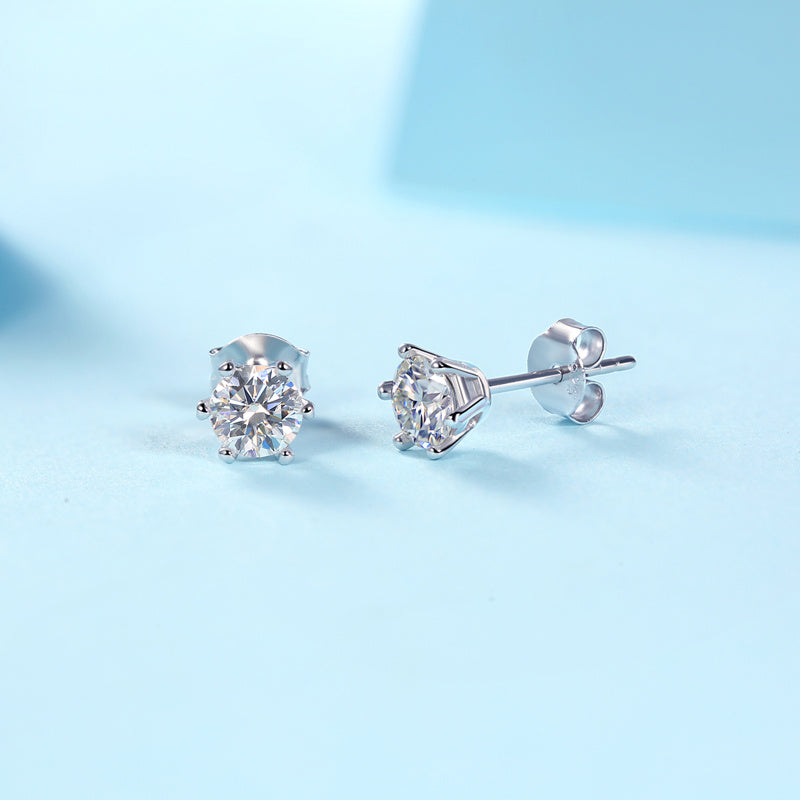 Luxury Fashion Diamond Stud Earrings
