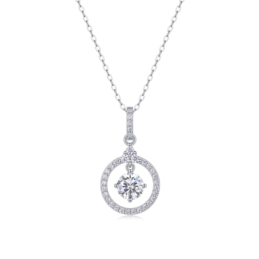 Love Ring - A Fashionable And Luxurious Diamond Jewelry Pendant Set